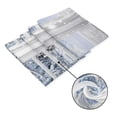 thumbnail image 5 of Winter French Window Shower Curtain Set with 12 Hooks Beautiful Nature Snowy Scenery Bathroom Curtain Home Decor 72x72 inch, 5 of 7