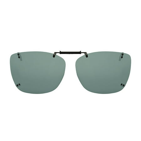 Solar Shield Unisex Rimless Polarized SolarShield ClipOn Sunglasses SC10
