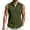 Blackish Green, variant on Men's Cotton Linen Sleeveless Shirt Casual Button down Vest Top with Pocket Lightweight Breathable Summer Shirts Vacation Beach Tank Top Beige Size: S