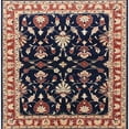 thumbnail image 1 of Ahgly Company Machine Washable Indoor Square Industrial Modern Purple Lily Purple Area Rugs, 3' Square, 1 of 7