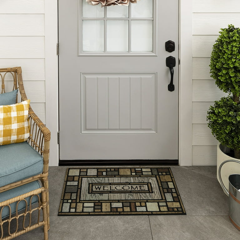 Mohawk Home Drifted Nature Welcome Doormat, 1'6