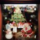 thumbnail image 1 of Pegatinas de Feliz Navidad para ventana, Papá Noel, muñeco de nieve, árbol de Navidad, decoraciones navideñas para el hogar, Feliz Año Nuevo 2024, 1 of 4