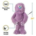thumbnail image 3 of 30" Purple Monster Puppet, Full Body Ventriloquist Style Puppet, 3 of 6