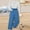 Blue, variant on Dpytoraw Girls' Solid Color Casual Long Sleeved Crew Neck Top With Blue Wide Leg Pant Suit Back to school outfits 2026 Size Blue 5-6 Years