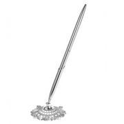 Tomshine Alloy Wedding Guest Signature Pen & Hollow Round Pen Holder Set for Wedding Engagement Bridal Shower--Silver