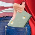 thumbnail image 5 of Cute Cartoon Cat Student PU Wallet, Fashionable Trifold Card Ladies Wallet Green, 5 of 5