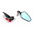 thumbnail image 4 of Red Handlebar End Side Rearview Mirrors, 4 of 6