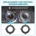 thumbnail image 4 of Unidad adaptadora de soporte espaciador de altavoz para Mazda 3 6 CX-5 CX-9, 4 of 8
