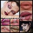 thumbnail image 2 of Metallic Lipstick, Long-Lasting Lipstick, Flashing Eye-Catching European Style Lip Makeup, Easy Application Non-Fading formula with High-Value Texture and Exquisite Packaging for Fashion Needs, 2 of 4
