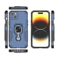 thumbnail image 4 of Phone Case for iPhone 13 with 360° Rotating Ring Holder Stand, Hybrid Shockproof Cover for iPhone 13, Luxury Slim Fit Lightweight Drop Protective Rugged for Women Men, Blue, 4 of 4