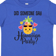 thumbnail image 4 of Inktastic Hawaiian Party Pineapple Girls Toddler T-Shirt, 4 of 5