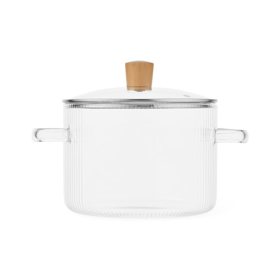 Thyme & Table 4.23 QT Borosilicate Glass Pot