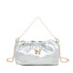 thumbnail image 1 of Bolso Mano Plisado para Mujer Mariposa PU Gran Capacidad Fiestas Y, 1 of 9
