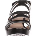 thumbnail image 2 of Womens naturalizer Pressley Platform Strappy Dress Sandals, Black, 2 of 6