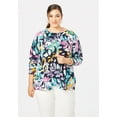 thumbnail image 4 of Jessica London Women's Plus Size Fine Gauge Cardigan, 4 of 6