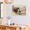thumbnail image 4 of Cuadros Decorativos 5D diamante pintura elefante mamá e hijo taladro redondo completo pared Rhinestone DIY DQrwqpou Nuevos Originales, 4 of 9