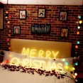 thumbnail image 4 of Labymos LED Letter Lamp Battery Operated Powered M Shape Warm White for Home Party Decoration, 4 of 8