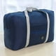 thumbnail image 4 of Bolsa de viaje plegable - Bolsa de gimnasio plegable de 25L con correa para equipaje, azul oscuro, 48x32x16cm, 4 of 6