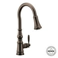 thumbnail image 3 of Moen Fs73004 Weymouth 1.5 GPM Single Hole Pull Down Kitchen Faucet - Bronze, 3 of 7
