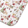thumbnail image 3 of White Christmas Gnome Pattern Dish Drying Mat for Kitchen 1 Pack, Ultra Absorbent Microfiber Dishes Drainer Mats,18x24in(46x61cm), 3 of 4