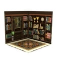 thumbnail image 3 of Esquirla 1/6 Backdrop Background Show for Action Figures Models Car Vehicle Scene Toy Book room, 3 of 8