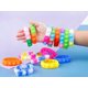 thumbnail image 3 of 300 Piezas Pop Pulsera Fidget Juguete Usable Fidget Pulseras Push Poping Bubble Juguetes Sensoriales Alivio Del Estrés Dedo Prensa Pulsera De Silicona Para Niños Y Adultos Tdah Add Autismo Ansiedad, 3 of 5