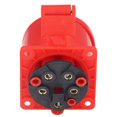 thumbnail image 4 of LOVEVER Industrial Socket Connector Concealed Power Outlet IP44 Waterproof 220‑250V/240‑415V, 4 of 7