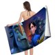 thumbnail image 4 of Cazadores de Trolls Toalla de playa de secado rápido con diseño temático, regalo para mujeres y niñas, ideal para cumpleaños, fans, amantes de la música, uso en la playa o al aire libre, 78 × 150 cm, 4 of 6