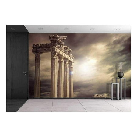 wall26 - Apollon Temple Ruins Antalya, Turkey - Canvas Art Wall Decor - 66"x96"