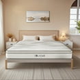 thumbnail image 7 of FunniHomi White 10'' Queen Size Mattress in a Box, Cooling Gel Memory Foam Mattress, Innerspring Mattress, CertiPUR-US Certified, Medium, 7 of 7