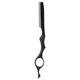 thumbnail image 1 of Professional Hair Cutting Scissors and Thinning Shears Set Black Slender Salon and Home Use, 1 of 4