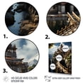 thumbnail image 3 of Designart "Tibetan Monastery Asian Painting II" Asian Floater Framed Canvas Print, 3 of 7