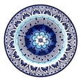 thumbnail image 1 of Juego De 6 Platos Trinche 26 Cm Cerámica Flor Azul Claro Centro Vencort, 1 of 4