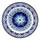 thumbnail image 1 of Juego De 6 Platos Trinche 26 Cm Cerámica Flor Azul Claro Centro Vencort, 1 of 4