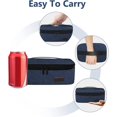thumbnail image 4 of Biwat Mini Lunchbox Small Lunch Bag for Men Women Insulated Lunch Box Thermal Lunch Boxes Adult Lunch Pail Petty Food Containers Portable Cooler Bags Reusable Snack Bag Loncheras Para Mujer Blue, 4 of 4
