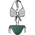 thumbnail image 6 of Top-kevin Women's Plus Size Sexy Sling Triangle Two Piece Bikini Travel Swimsuit, 6 of 7