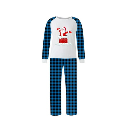 

Act Now! HIMIWAY Christmas Pajamas Christmas Prints Family Matching Long Sleeve Tops+Pants Set Family Matching Sets Kids 10 Years