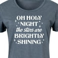 thumbnail image 3 of Instant Message - Oh Holy Night - Women's Any Way Dress, 3 of 7