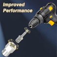 thumbnail image 2 of Stainless Steel Headwind Trailer Jack Crank Handle Cordless Drill Adapter, 2 of 5