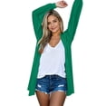 thumbnail image 6 of Meichang Sheer Cardigans for Women Summer Light Weight Long Sleeve Kimono Cardigan Open Front Chiffon Cover Ups Casual Resort Wear with Pockets, 6 of 7