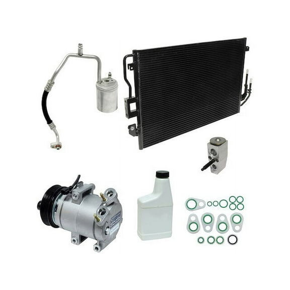 A/C Compressor Kit - Compatible with 2009 - 2012 Ford Escape 2.5L 4-Cylinder VIN 7 GAS 2010 2011