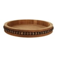 thumbnail image 6 of Creekview Home Emporium 16in Round Rustic Wood Tray Centerpiece Decor Tray, 6 of 7