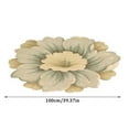 thumbnail image 3 of Area Rugs,Heat Transfer 3D Shaped Flower Floor Mat Sofa Bedroom Living Room Carpet, 3 of 6