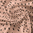 thumbnail image 7 of Ambesonne Peach Valance & Curtain, Abstract European Design, 55"x24", Peach Black, 7 of 7