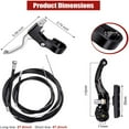 thumbnail image 5 of Universial Bike Brake Set Front Rear MTB Brake BMX Bike + Cables Lever Kit Callipers Levers Cables, 5 of 6
