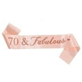 thumbnail image 1 of Elegant Adjustable Birthday Celebration Sash Featuring Glittering Rhinestones And Satin Fabric For, 1 of 2