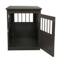thumbnail image 3 of Topcobe Wooden Dog Crate, Playpen Kennel for Home, Brown, 3 of 5