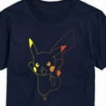 thumbnail image 3 of Pokémon - Colorful Pikachu Outline - Men's Short Sleeve Graphic T-Shirt, 3 of 5