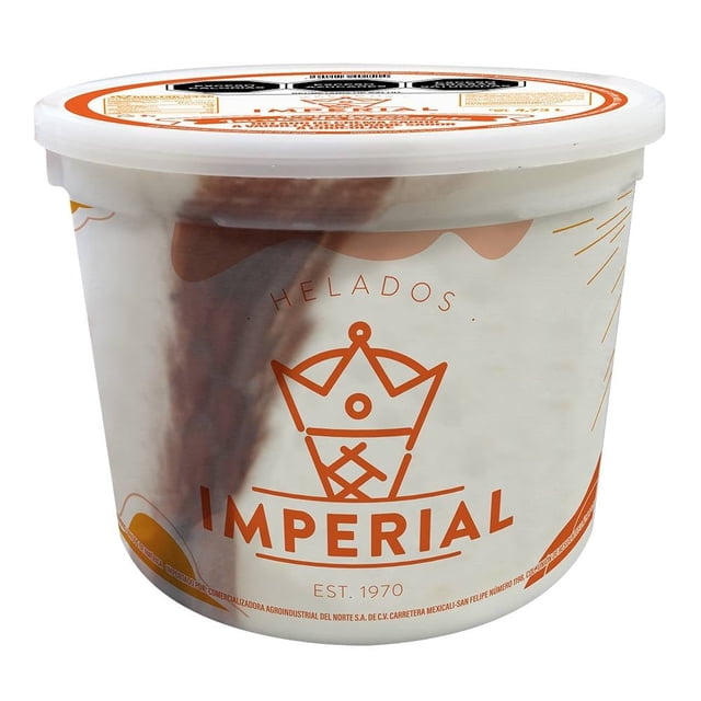 Helado Imperial vainilla con crema de chocolate 4.73 l