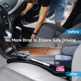 thumbnail image 2 of Queilt 2 Pieces Car Seat Filler, Gap Filler Pad for Car Seat, Prevents Small Objects from Falling into the Gap, Universal Interior Cushion for Most Car Models, 2 of 5